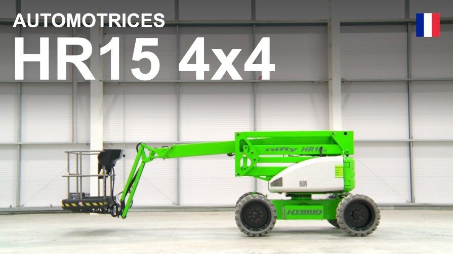 Hr15 4x4 nacelle élévatrice automotrice articulée - niftylift - hauteur de travail 15.7m_2