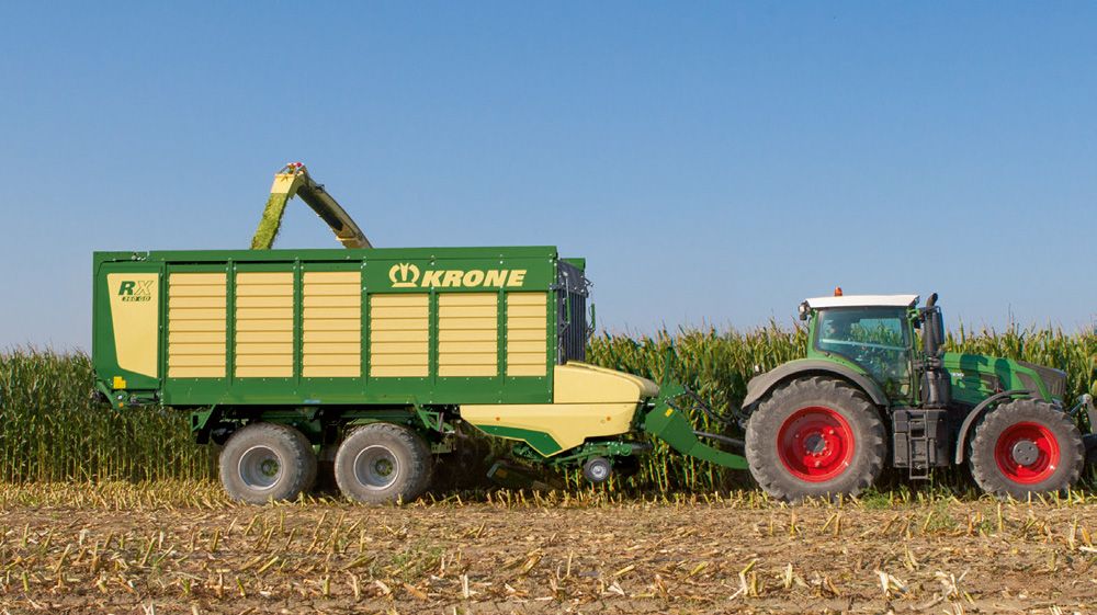Rx 360 - autochargeuse Krone - structure robuste en acier - 36 m³ - polyvalente GL/GD_2