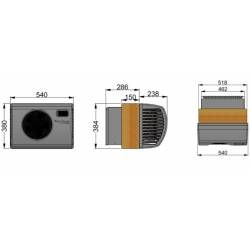 Climatiseur de cave à vin performant, économique et écologique - C25X - S.G.M.N. E-TRADE S.A.S. - Jusqu'à 25m3 et 4000 bouteilles_2