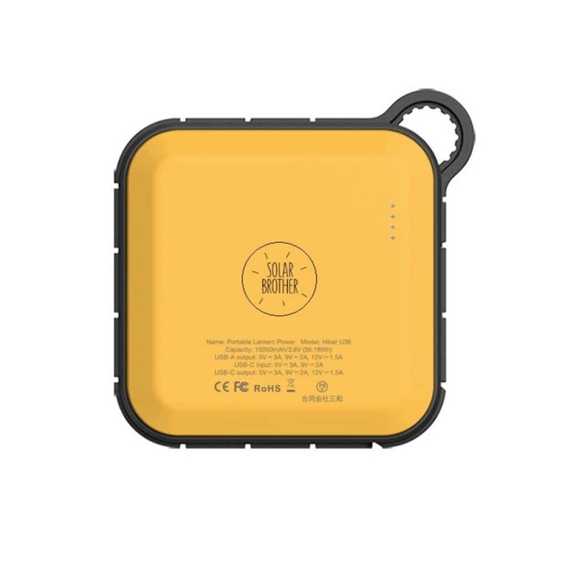 Lanterne et batterie SunSun - 10 000 mAh - LED 3W - Étanche IP67 - Polyvalente et portable_2