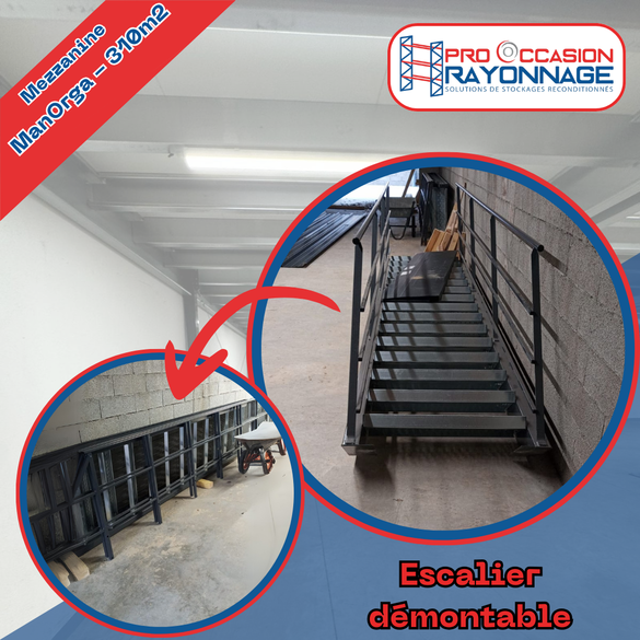 Mezzanine industrielle - 310m²  - ManOrga_2