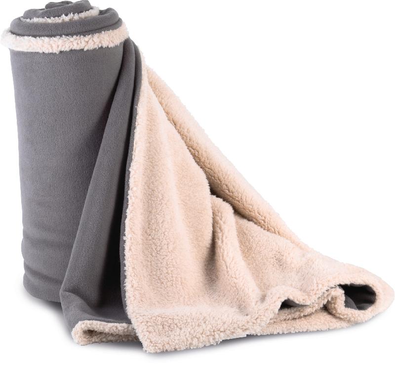 Plaid sherpa ultra-doux et chaud - Réf: KP431 - Marque K-up - Plusieurs coloris disponibles_2