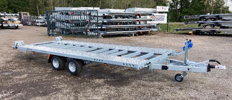 Remorque porte voiture-plateau - 5,00 X 2,10 M - 3000 KG - TA-NO GRAVITY LOW 30.50_2