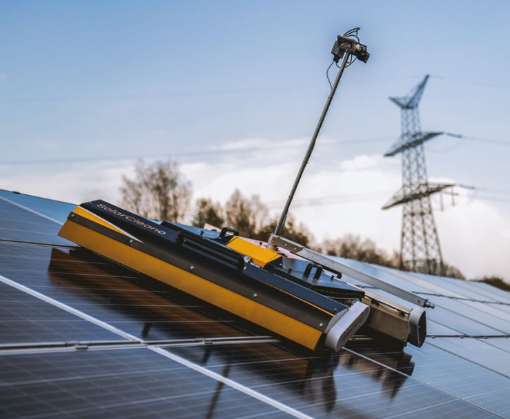 Robot de nettoyage pour photovoltaïques Solarcleano F1 - compact et léger - 80 kg_2