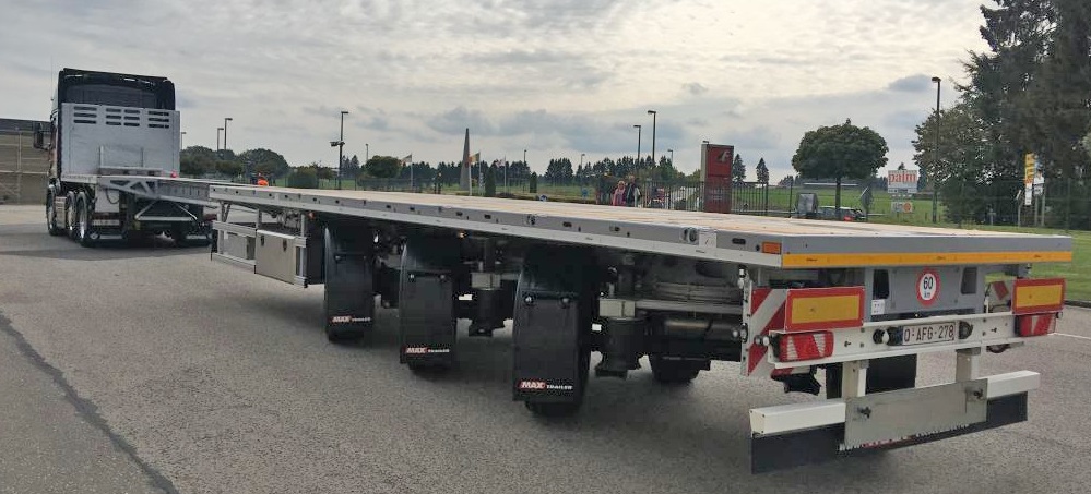 Semi-remorque avec suspension à air modèle MAX200