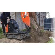 Mini-dumper compact Cormidi C60 pour terrains difficiles