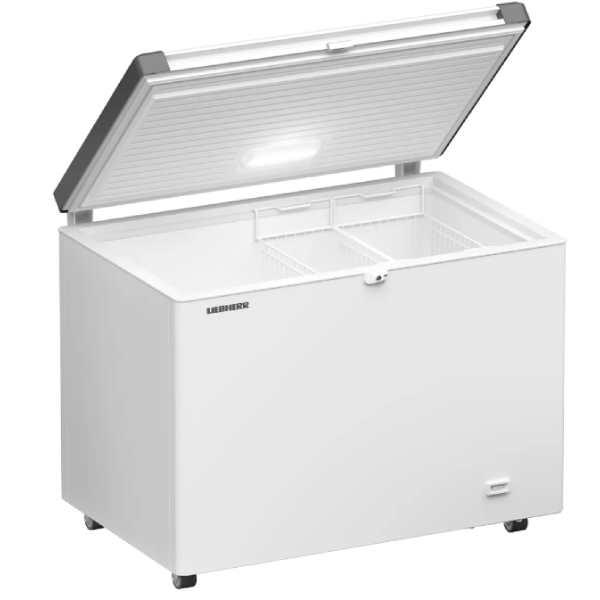 Congélateur coffre professionnel à couvercle battant blanc - 266 L | Liebherr - EFL 3055_2
