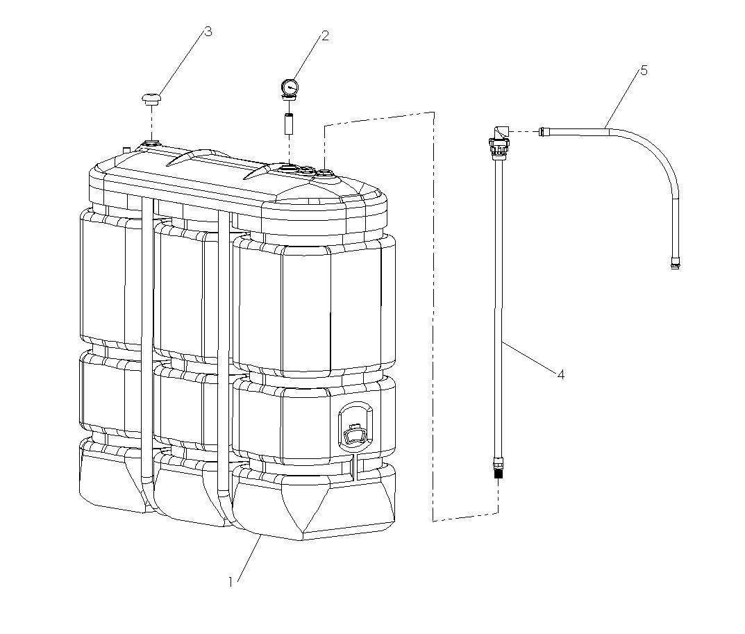 159033 - Cuves à carburants Renson 1500L - PEHD double parois, traitement anti-UV, jumelage possible_2