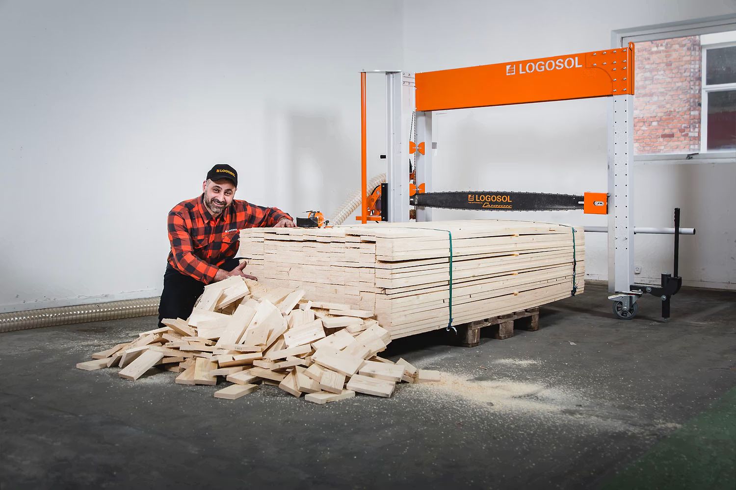 Scie à paquet PK1500 - LOGOSOL_2