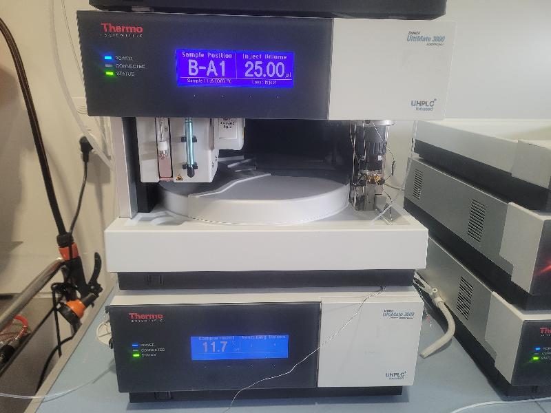 Système de chromatographie hplc shimadzu / dionex ultimate 3000 uhplc_2