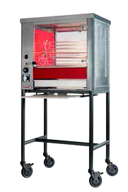 Rôtissoire série Nantaise - capacité de 12 à 30 volailles/heure - modèle NE ou NBC avec régulation thermostatique_2