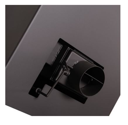 Poêle à bois Saporo Aqua Vario - Régulation électronique 11/7 kW - Connexion chauffage central - Rendement 80%_2