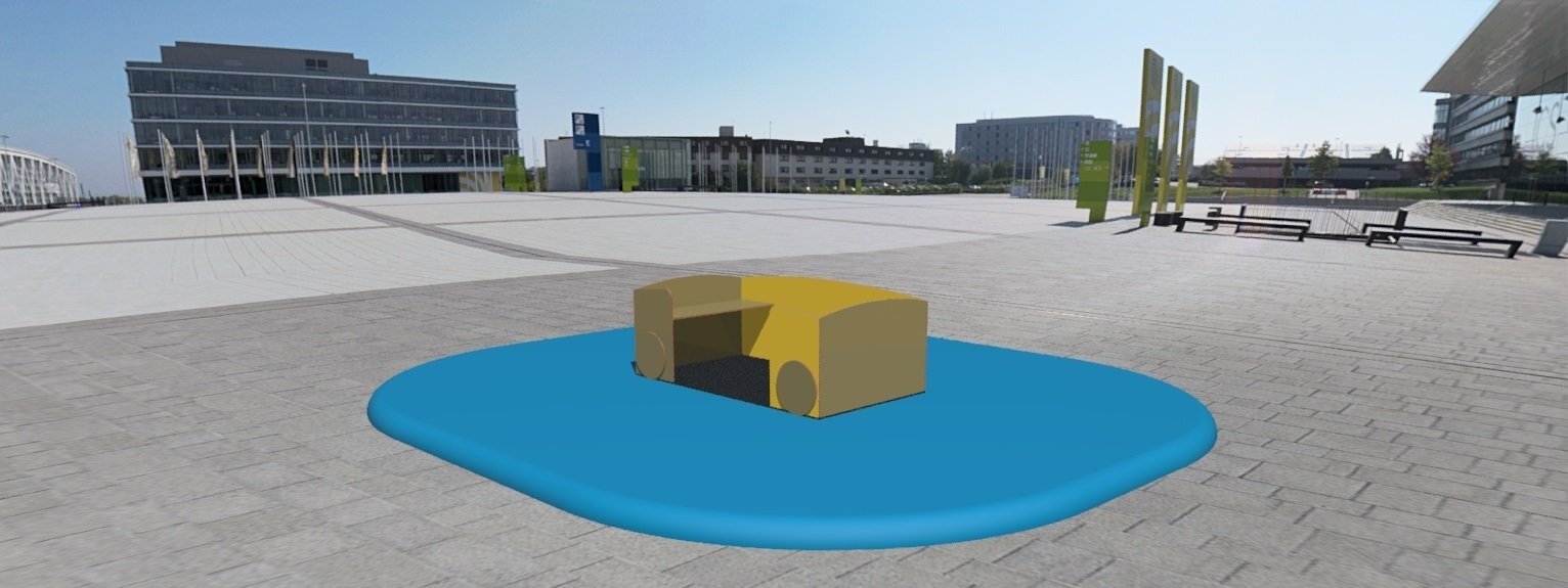 Wagon de petit train ou locomotive - Collection Concarneau - Référence BTCAB03 - Panneaux HPL, plancher antidérapant, châssis inox_2