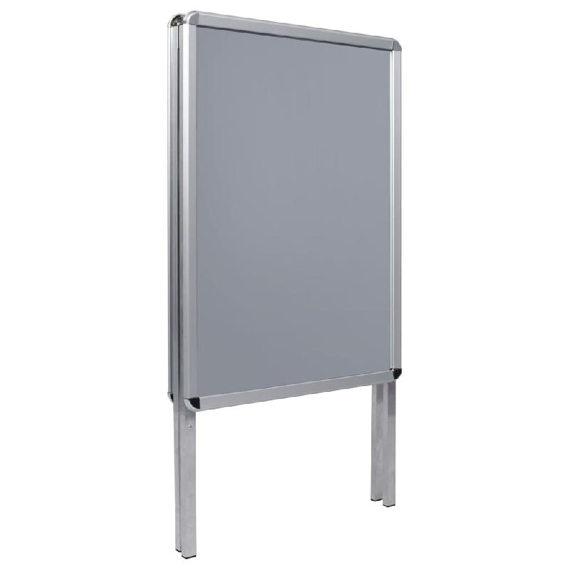 Vidaxl support d'affiche a1 pour clients aluminium 51203_2