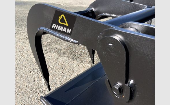Godets multiservices Gh 500 - Riman - poids 258 à 460 kg - mâchoire polyvalente pour paille, ensilage, herbe ou fumier_2