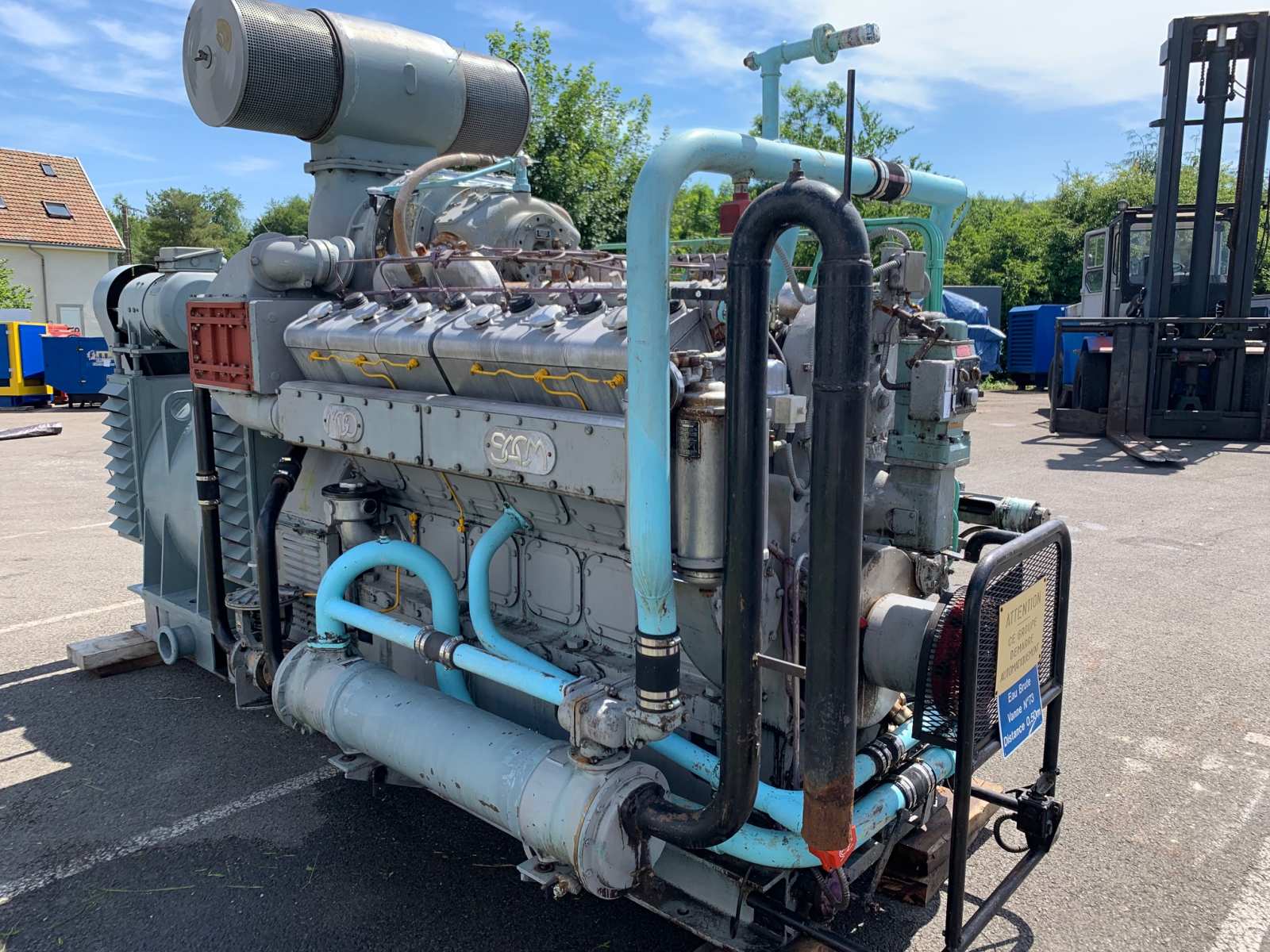 Groupe électrogène d'occasion - MGO - 800 KVA_2