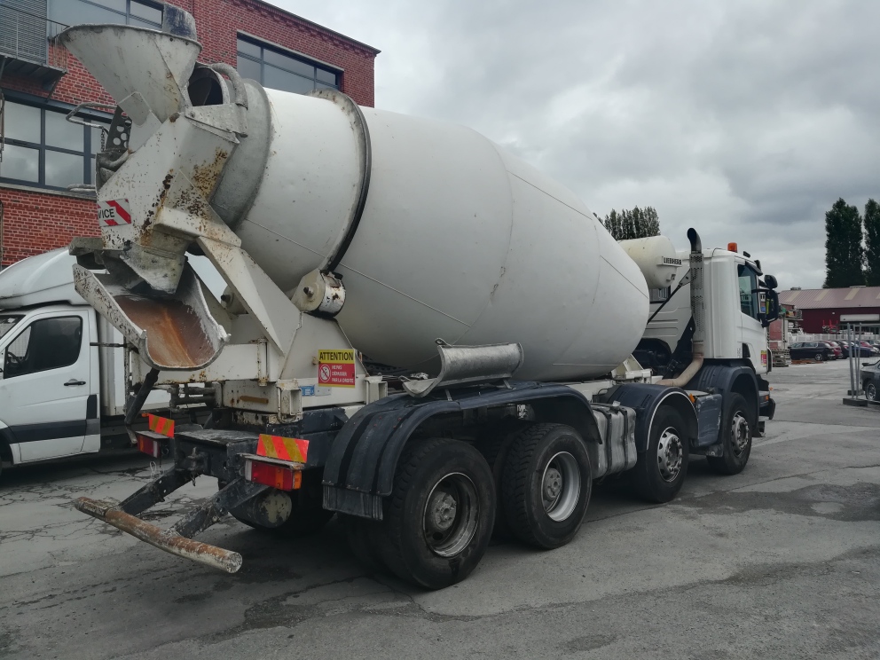 Scania p 380 8x4 malaxeur liebherr 9m3 - 2008_2