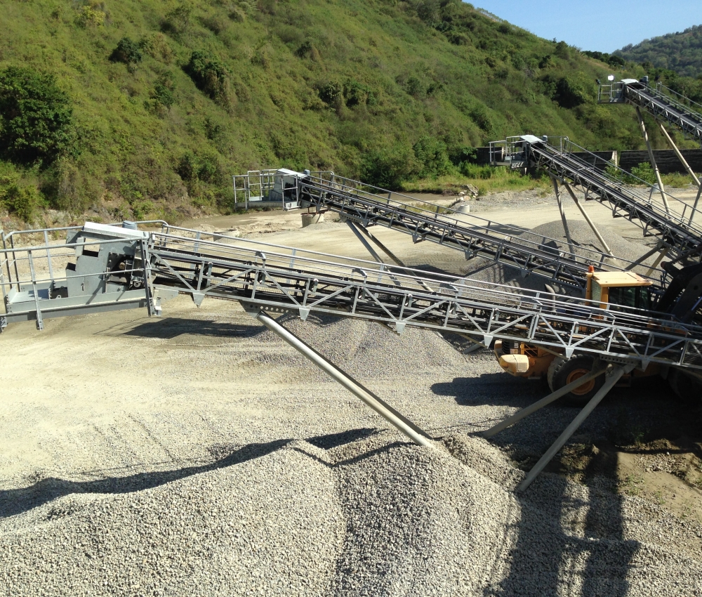 Convoyeur d'agrégats pour carrière - arcen_2