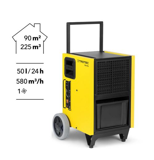 Déshumidificateur TTK 175 S - Mobile, robuste et performant pour assèchement technique et hygrométrie idéale_2