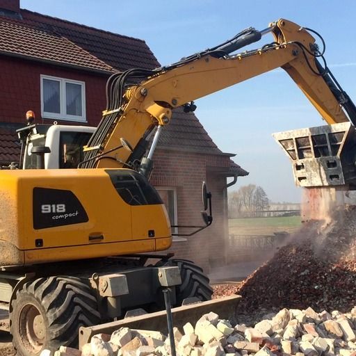 Godet concasseur MB-L200 S2 - pour pelles hydrauliques, tractopelles, chargeuses et mini-chargeuses - capacité 0,43 m³ - pour 6 à 17 tonnes_3