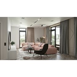 Réglette LED orientable optique sur rail - système modulable et polyvalent CARLINE_2