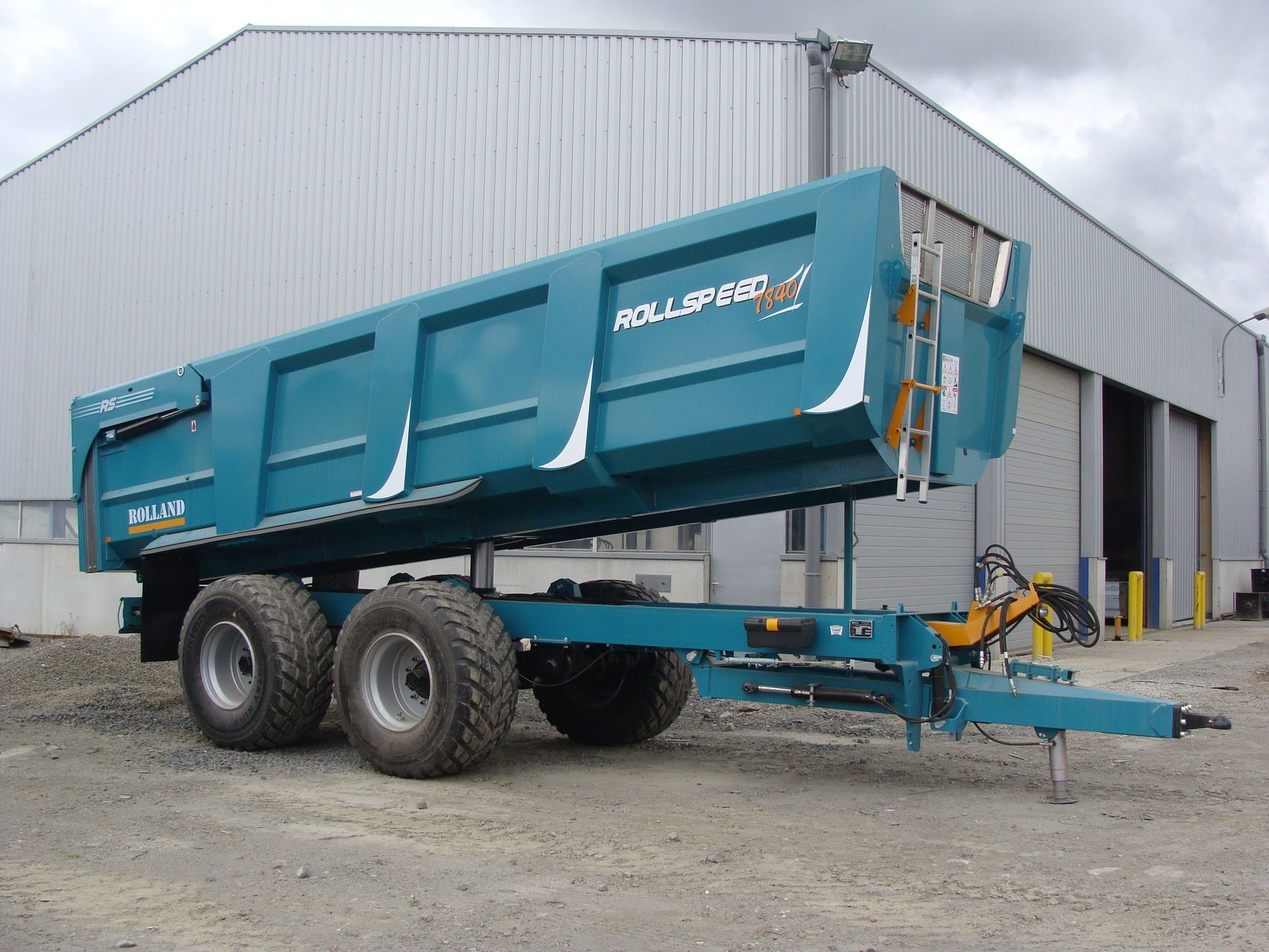 Rollspeed 7840 - Benne monocoque avec volume optimisé de 40 m³