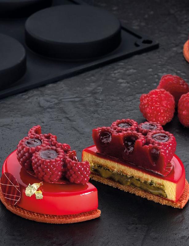 Mini Scarlet - Moule en silicone Pavoni Italia - 8 empreintes_2