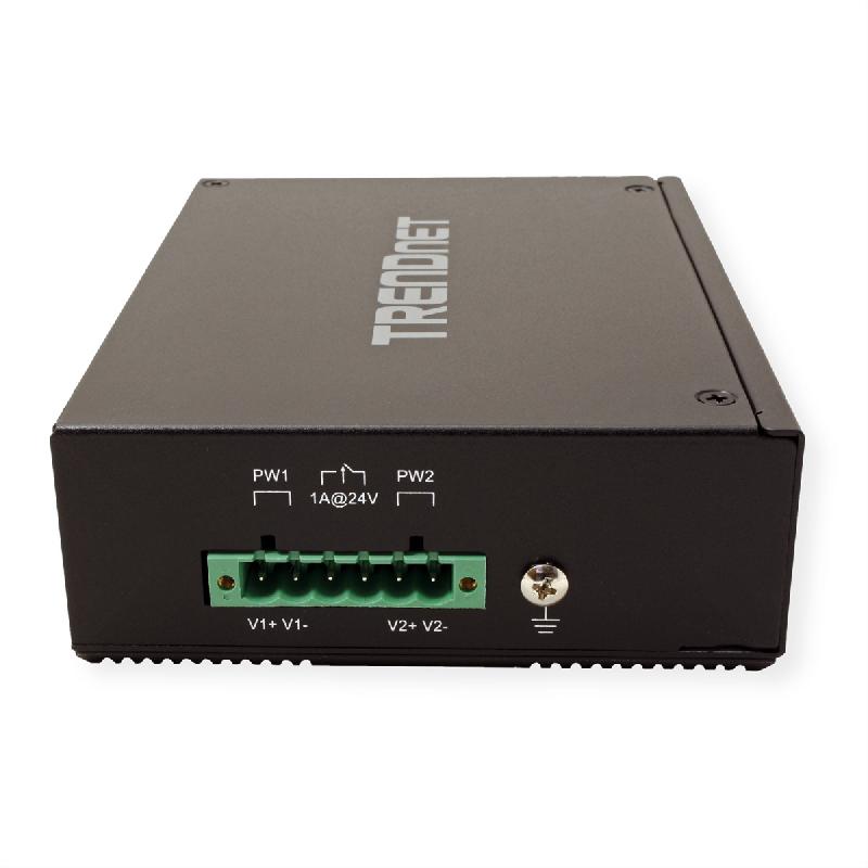 TRENDnet TI-PG80 Switch Rail DIN PoE+ Gigabit industriel renforcé à 8 ports_2