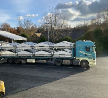 Chalet pliable 3 m - Bois ÉPICÉA sapin du Nord 21 mm - Modulable, mobile et empilable_2