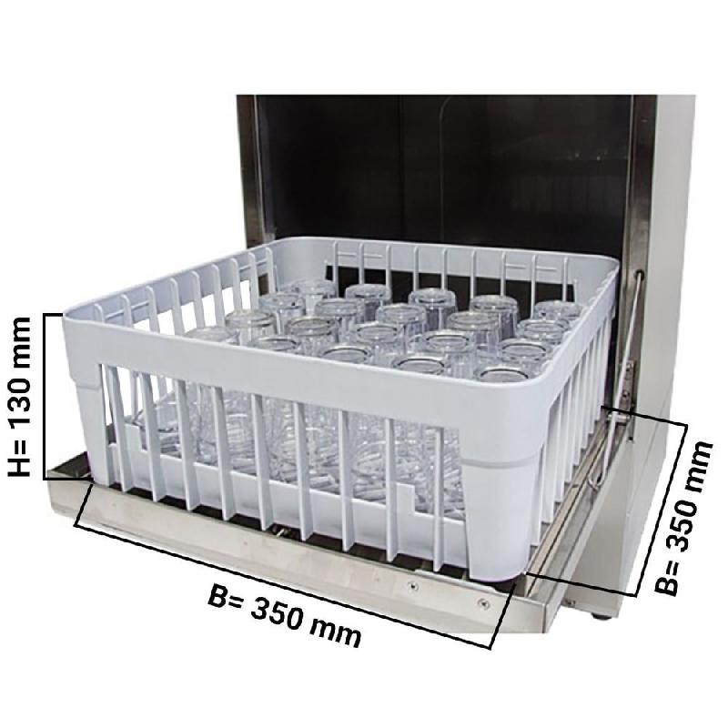 Lave-verres 35 x 35 cm - sans pompe de vidange (double paroi)_2