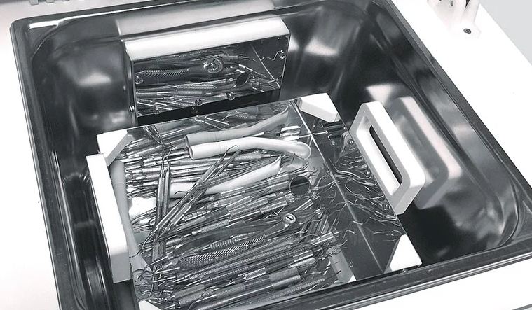 Sécheur à air pulsé Cyclonic GS12-T - Modèle de table 13L - Cuve inox - Gamasonic_2