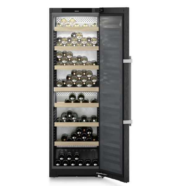 Cave à vin professionnelle multizones Noir - Porte pleine - 155 bouteilles | Liebherr - WSbsi 5252 Vinidor_2