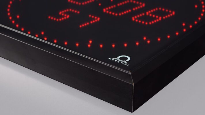 Horloges numériques série DA - Mobatime - LED haute luminance 57 mm - Distance lecture 25 à 30 m_2