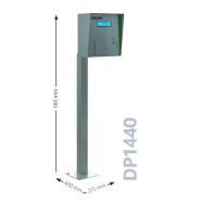 Zlcd Datapark - Gestion de parking avec mini borne entrée/sortie - Hub - Piste d’entrée et sortie_2