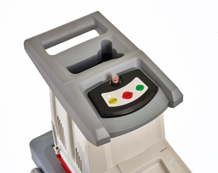 Broyeur de branches électrique Ikra ILH 3000 A - 3000 W, panier de récupération, rangement compact, diamètre 44 mm_2