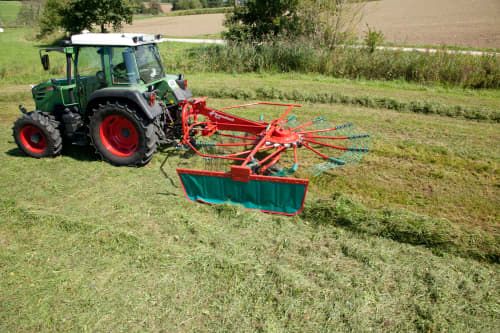 9542 - Andaineur mono rotor Kverneland - largeur de travail 4,20 m - boîtier sans entretien_2