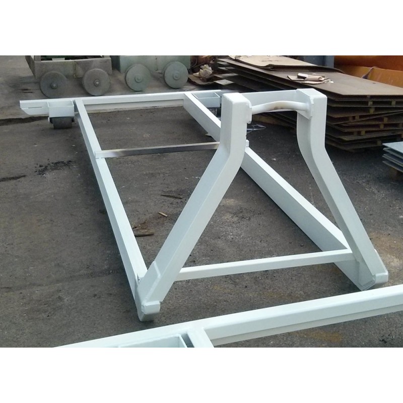 Berce ampliroll nue pour carrossage classe 1 - structure conforme NF R 17-108 - poutre UPN 140 et rouleaux renforcés_2