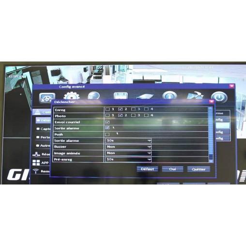 Ggmkitip2c - camera connectée exterieur - vidéo surveillance - 2 caméras ip + serveur enregistreur - gigamédia_2