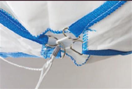 LOT de 10 BIGBAGS neuf 90X90X80, SWL: 1500 kg, - 6/1 - OT avec bandes fluorescentes / OT + sécutité_2