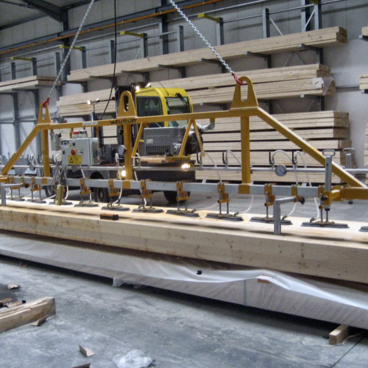 Palonnier à ventouses pour bois - Capacité de charge 2000 kg - Transport horizontal et/ou vertical_2