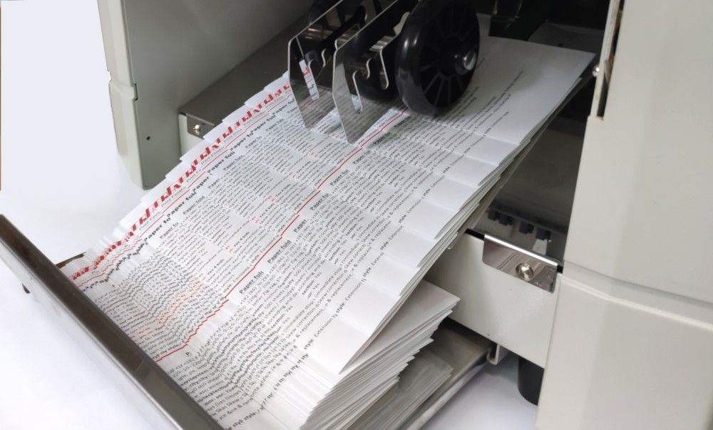Plieuse de document automatique superfax pf-490_2