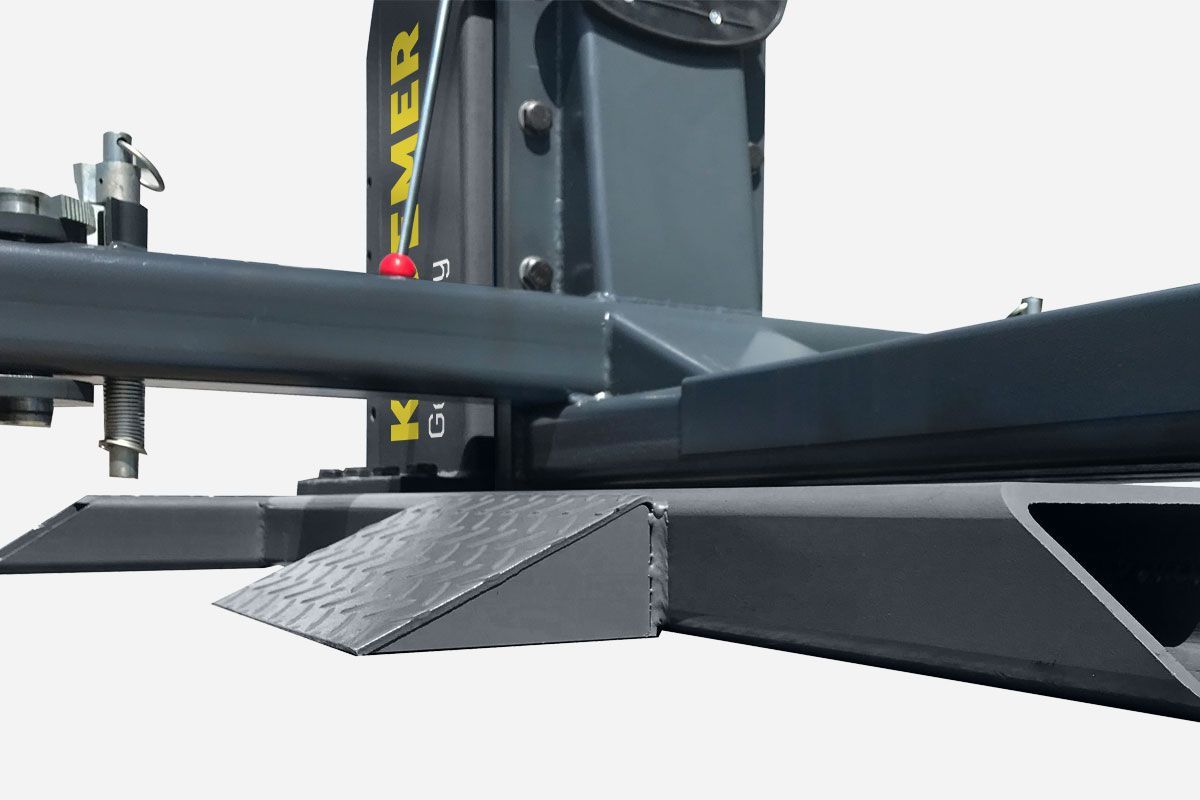 Pont élévateur 1 colonne fixe semi-automatique 