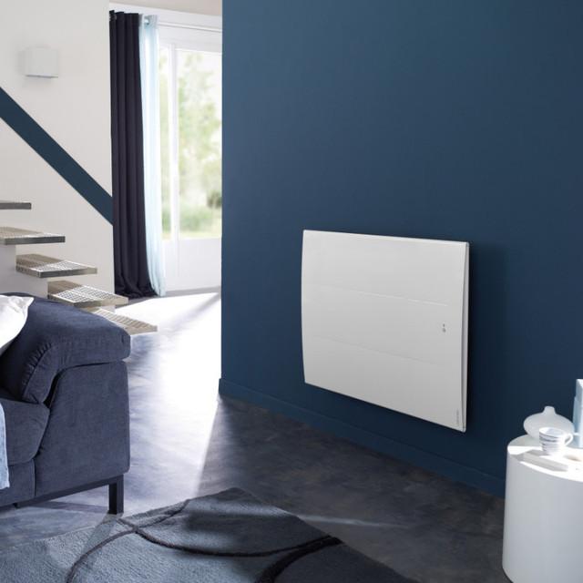 Radiateur connecté Oniris horizontal 1250W blanc - Atlantic - 503912_2