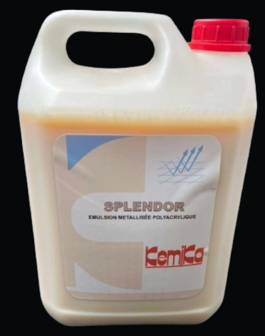 Kemika splendor emulsion metallisee pour la protection de base et l'entretien ph:8.5 ± 0.2 5l_2