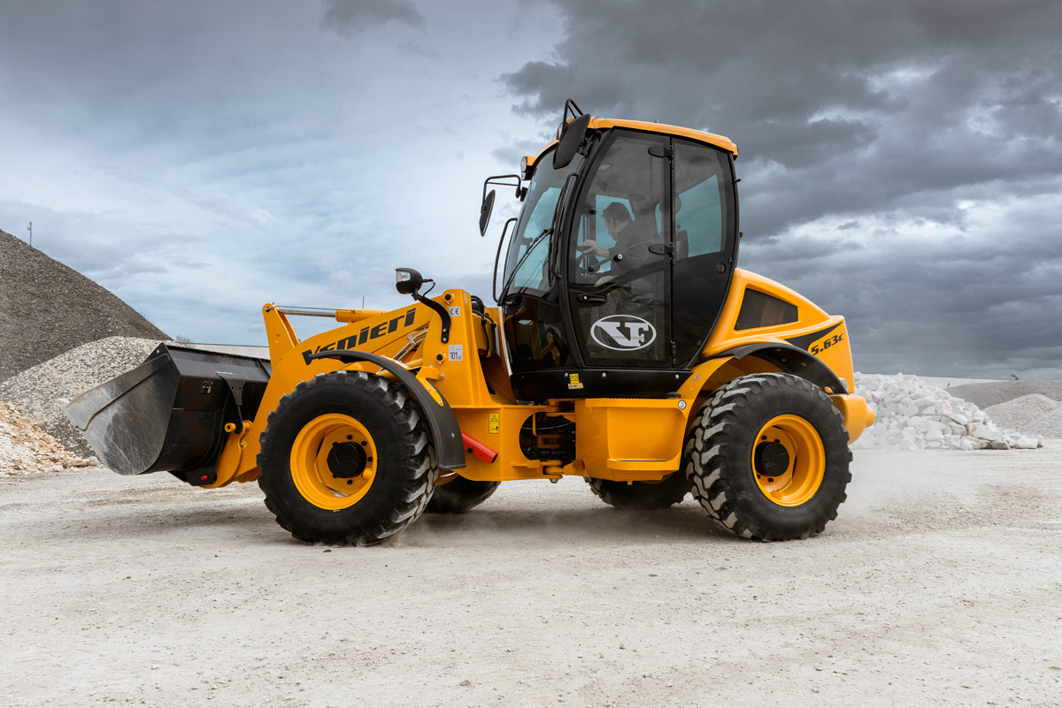 Chargeuse 6,7t - Venieri 5.63C - Moteur Yanmar - Godet 1,0-1,5 m³ - Puissance 79 CV_2