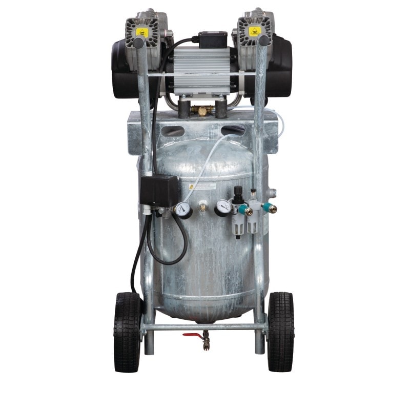 Compresseur Aircraft Airprofi 440/90 V OF PRO - Mobile, sans huile, 4 cylindres haute performance_2