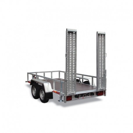 Remorque porte-engins tema builder 2 / ptac 2.7t / 2 essieux_2