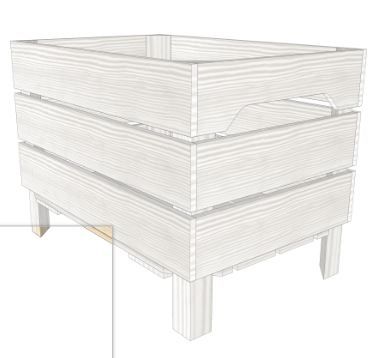 S3 - Caisses en bois jardinières Simply à Box - L36 x H39 x P54 cm - Bois brut ou 6 coloris_2