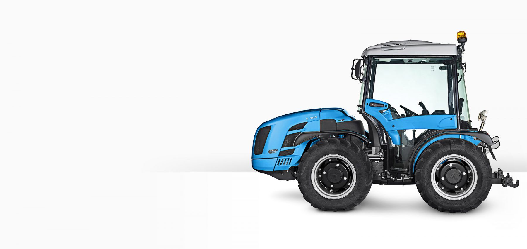 Tracteur BCS Volcan K105 avec moteur Kubota 98 CV et faible émission