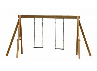 Portique balançoire - Modèles pour enfants de 3 à 12 ans - Hauteur de chute 1,30m_2